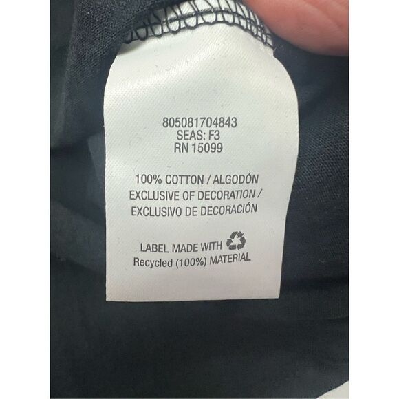 🔥5/20🔥 Laura Scott Embellished Tee Sz S Black NWT - Picture 6 of 9